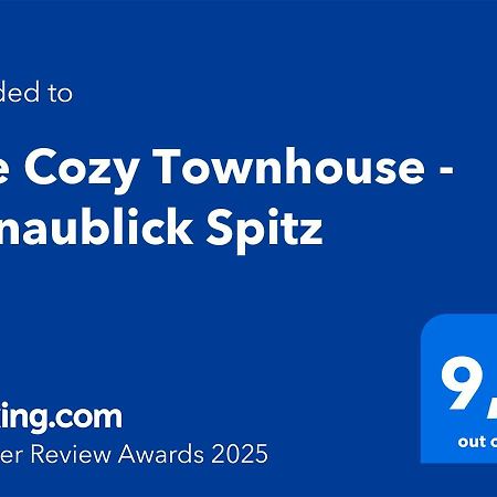 The Cozy Townhouse - Donaublick Spitz Spitz an der Donau Exterior foto