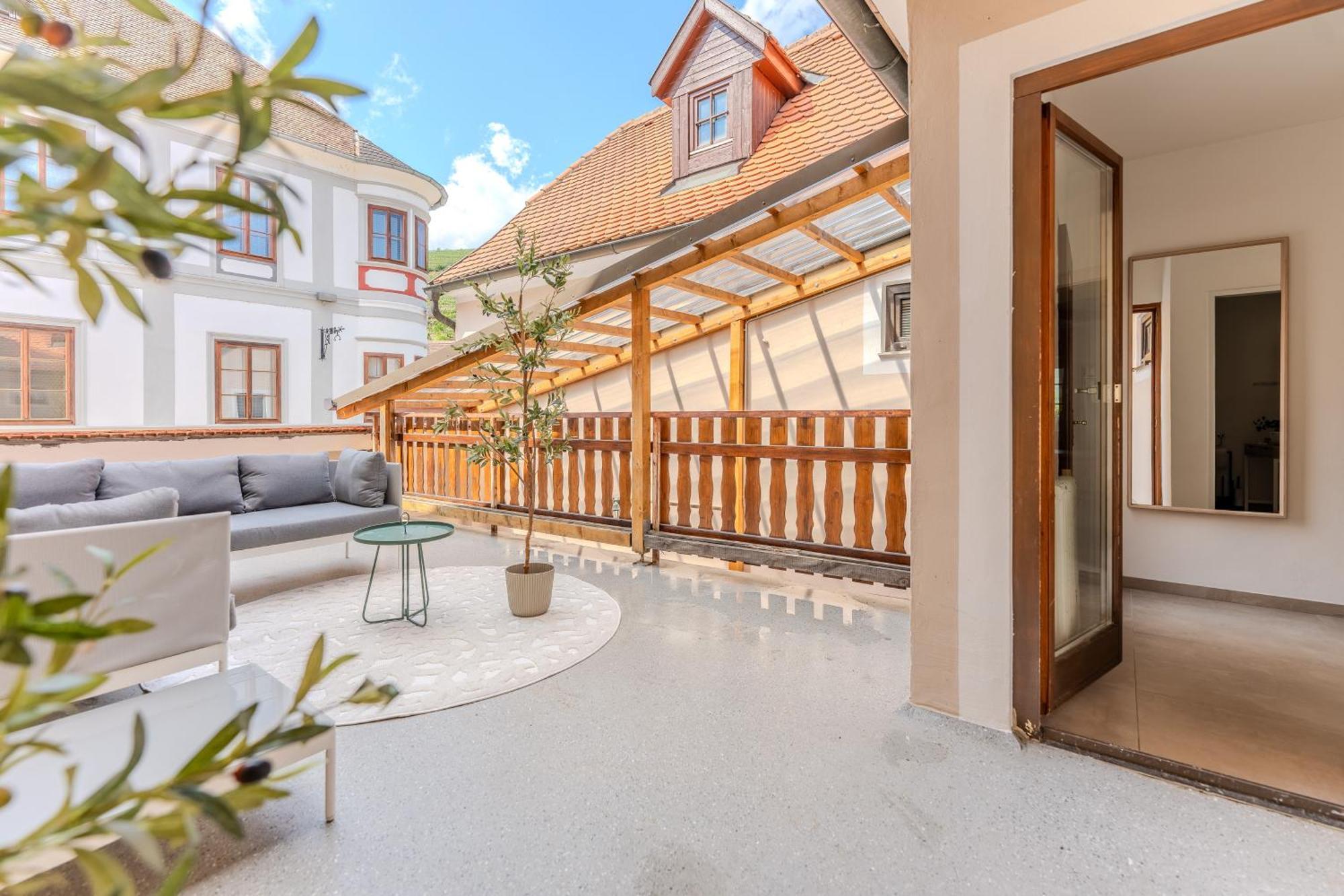 The Cozy Townhouse - Donaublick Spitz Spitz an der Donau Quarto foto